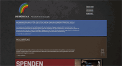 Desktop Screenshot of bruecke-ev.de